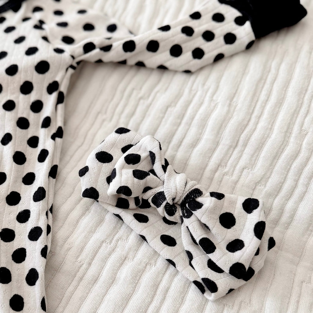 POLKA DOTS • baby headwrap
