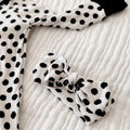 POLKA DOTS • baby headwrap