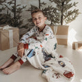 CHRISTMAS TRAIN • sherpa blanket